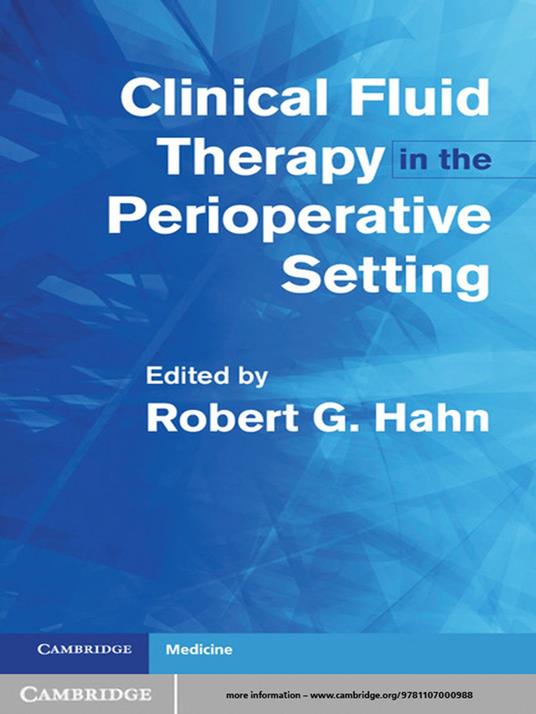 Clinical Fluid Therapy in the Perioperative Setting