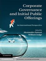 Corporate Governance and Initial Public Offerings