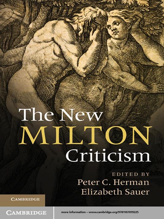 The New Milton Criticism