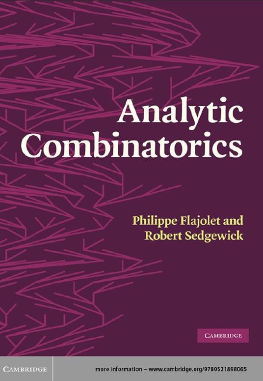 Analytic Combinatorics