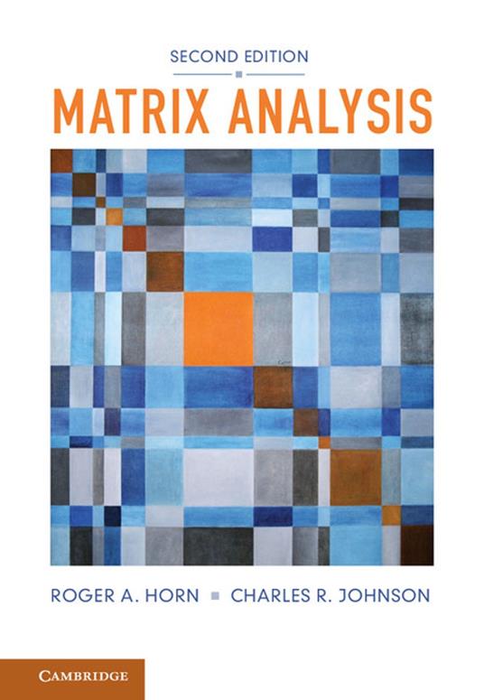 Matrix Analysis