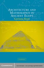 Architecture and Mathematics in Ancient Egypt