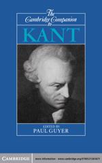 The Cambridge Companion to Kant