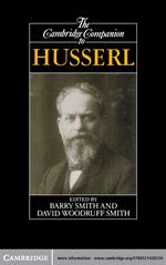 The Cambridge Companion to Husserl