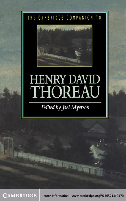 The Cambridge Companion to Henry David Thoreau