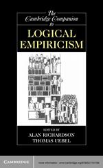 The Cambridge Companion to Logical Empiricism