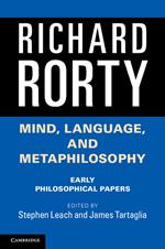 Mind, Language, and Metaphilosophy