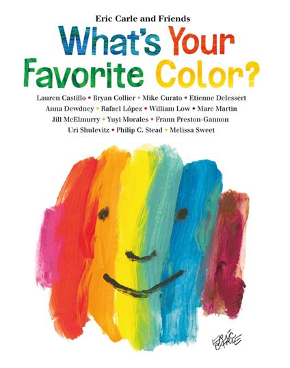 What's Your Favorite Color? - Eric Carle - ebook