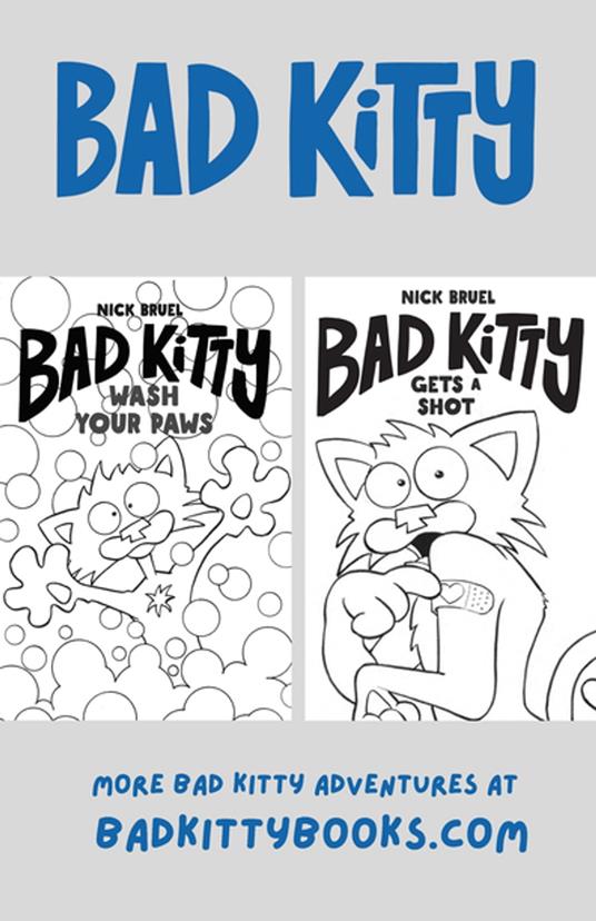 Bad Kitty: Wash Your Paws & Gets a Shot - Nick Bruel - ebook