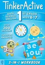 TinkerActive Workbooks: 1st Grade bind-up: Math, Science, English Language Arts