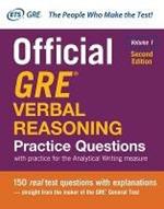 Official GRE Verbal Reasoning Practice Questions, Second Edition, Volume 1