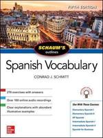 Schaum's Outline of Spanish Vocabulary, Fifth Edition