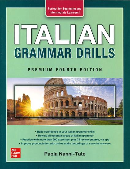 Italian grammar drills - Paola Nanni-Tate - copertina