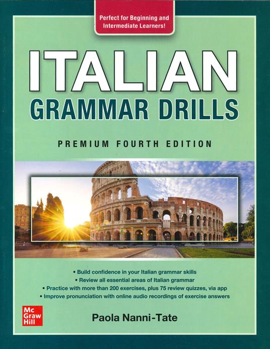 Italian grammar drills - Paola Nanni-Tate - copertina