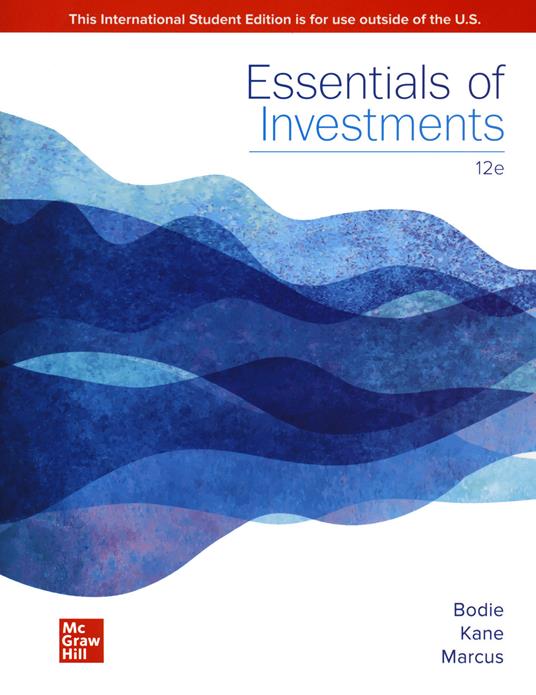 Essentials of Investments ISE - Zvi Bodie,Alex Kane,Alan Marcus - cover