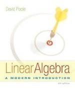 Linear Algebra: A Modern Introduction