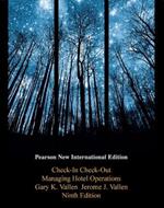 Check-in Check-Out: Managing Hotel Operations: Pearson New International Edition