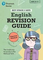 Pearson REVISE Key Stage 2 SATs English Revision Guide - Expected Standard for the 2023 and 2024 exams