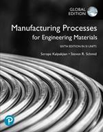 Manufacturing Processes for Engineering Materials in SI Units