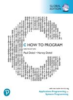 C How to Program: With Case Studies in Applications and SystemsProgramming, Global Edition