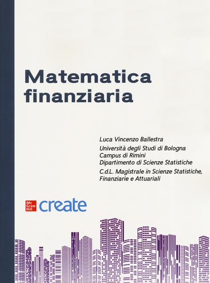 Matematica finanziaria. Ediz. inglese - copertina