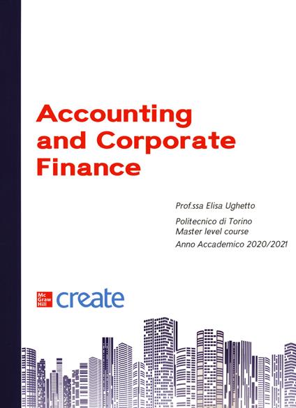 Accounting and corporate finance - copertina