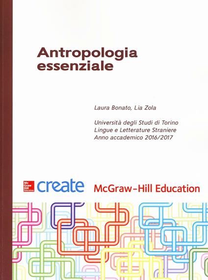 Antropologia essenziale - copertina