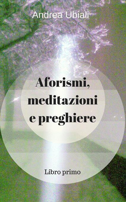 Aforismi, meditazioni e preghiere: Libro primo - Ubiali Andrea - ebook