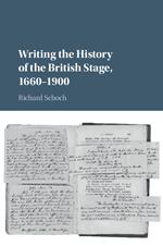 Writing the History of the British Stage