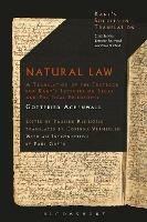 Natural Law: A Translation of the Textbook for Kant's Lectures on Legal and Political Philosophy