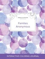 Adult Coloring Journal: Families Anonymous (Mandala Illustrations, Purple Bubbles)