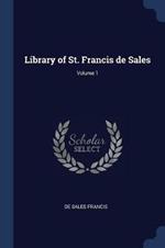 Library of St. Francis de Sales; Volume 1