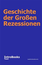 Geschichte der Großen Rezessionen