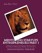 Mentroring Startup Entrepreneurs Part I