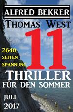 11 Thriller für den Sommer Juli 2017