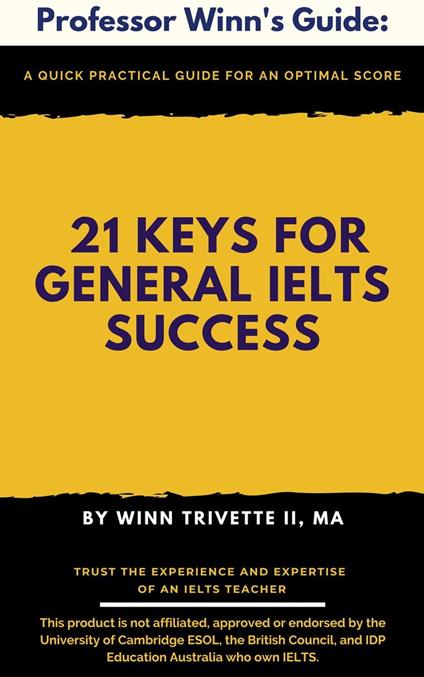 21 Keys for General IELTS Success