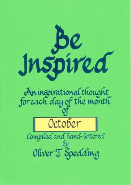 Be Inspired - October