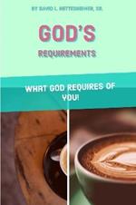 God's Requirements