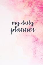 Undated Daily Planner: Plan your top priorities and stay organized!