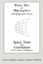 Space, Time, and Gravitation (Deseret Alphabet edition)