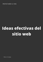 Ideas efectivas del sitio web