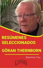 Resúmenes Seleccionados: Göran Thernborn
