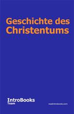 Geschichte des Christentums