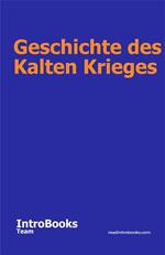 Geschichte des Kalten Krieges