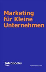 Marketing für Kleine Unternehmen