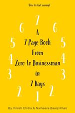 A 7 Page Book from Zero to Businessman in 7 days