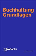 Buchhaltung Grundlagen