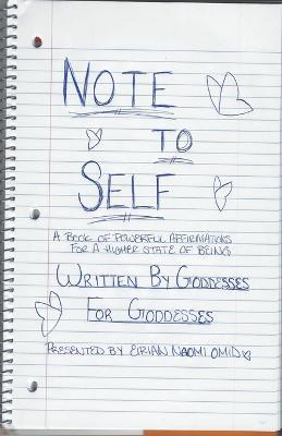 Note to Self - Eirian Naomi Omid,Elise Thornback,Gee Gador - cover