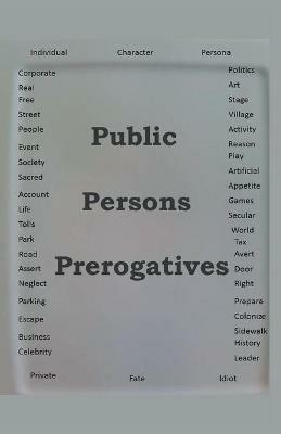 Public Persons Prerogatives - James Greene - cover