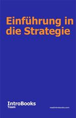 Einführung in die Strategie